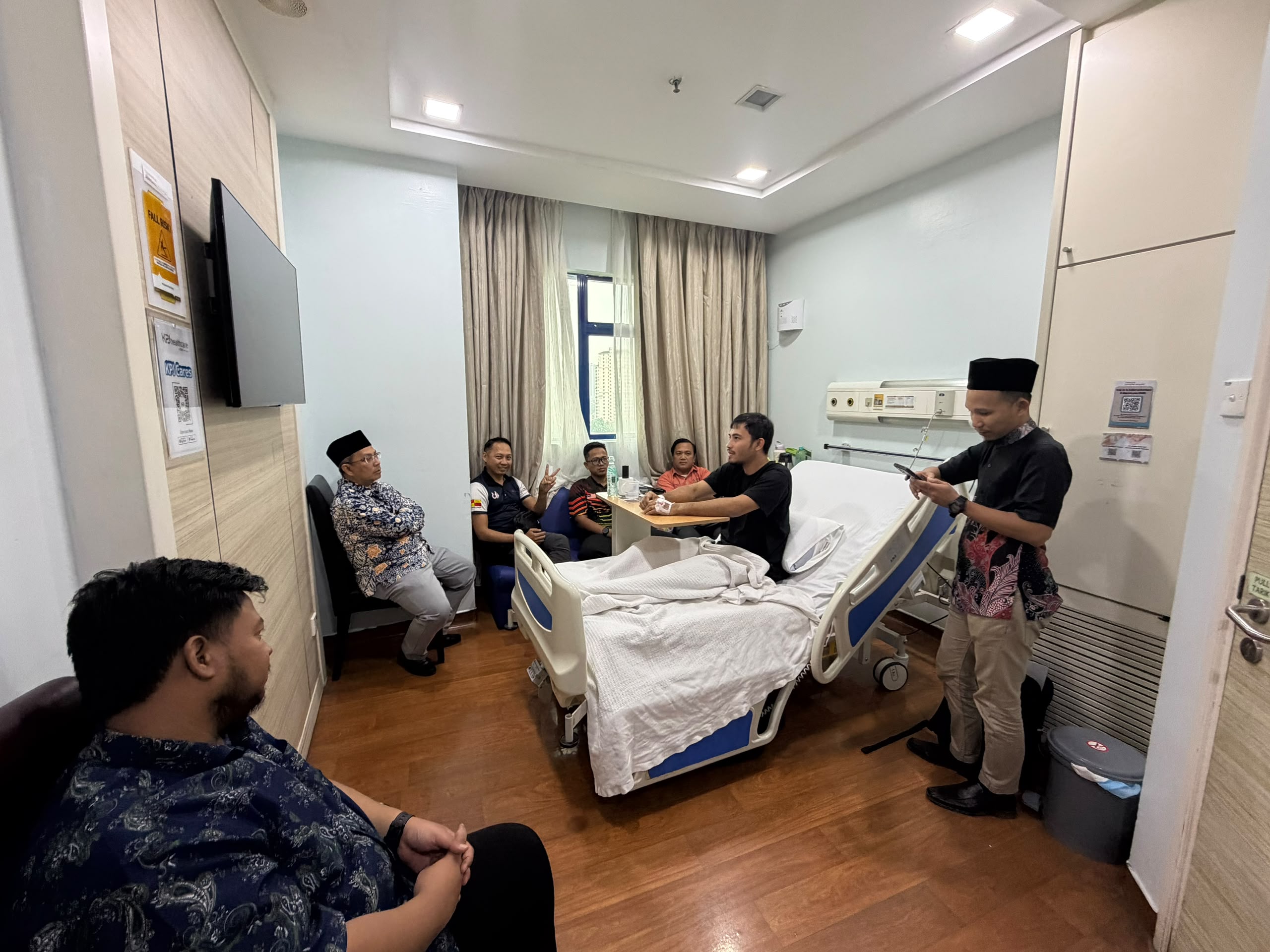 Gambar Ziarah Hariz di KPJ Tawakkal
